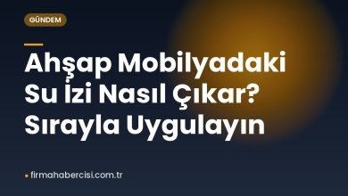 Ahşap Mobilyadaki Su İzi Nasıl Çıkar? Sırayla Uygulayın
