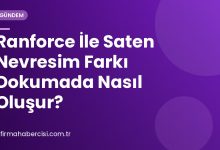 Ranforce İle Saten Nevresim Farkı Dokumada Nasıl Oluşur? Ranforce İle Saten Nevresim Farkı Dokumada Nasıl Oluşur?
